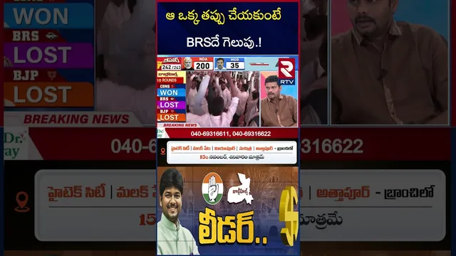 Jubilee Hills Election Results | ఆ ఒక్కతప్పు చేయకుంటే BRSదే గెలుపు | KCR | Revanth | RTV