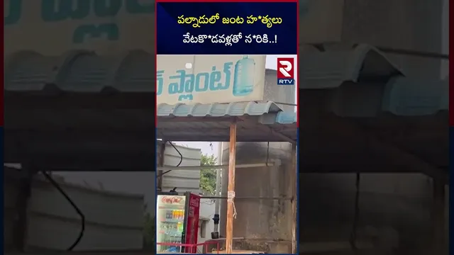 పల్నాడులో జంట హ*త్యలు వేటకొ*డవళ్లతో న*రికి..! | Guntur News | Double Mu*rders in Palnadu | RTV