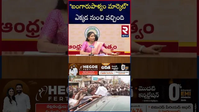 నెల్లూరులో, "బంగారుపాళ్యం మార్కెట్" ఎక్కడ నుంచి వచ్చింది | Anitha Shocking Comments On YS Jagan Tour