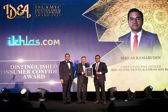 ikhlas.com honored with Distinguished Consumer Confidence Award