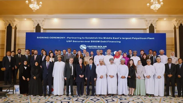 The facility has advanced toward Q1 2026 production with fully traceable high-purity polysilicon manufacturing.