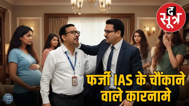 फर्जी IAS ने की करोड़ों की ठगी, 4 गर्लफ्रेंड बनाकर 3 को किया प्रेग्नेंट,  SDM को जड़ा थप्पड़