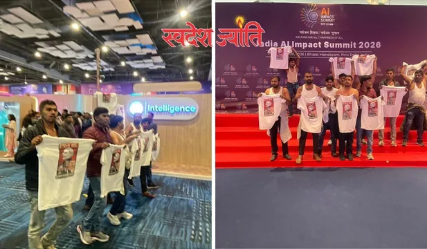 ai impact summit congress protest