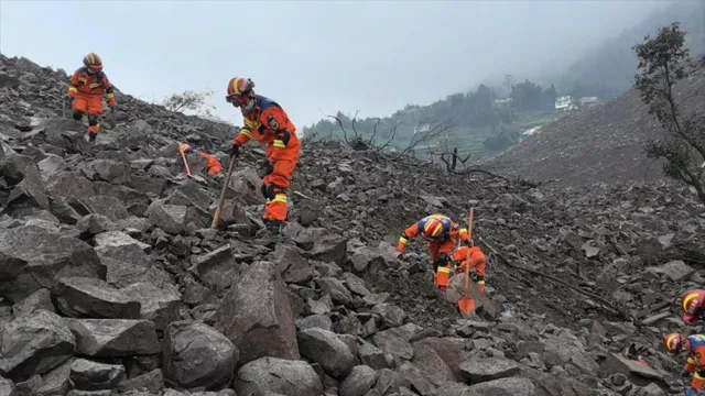 China's Sichuan Landslide