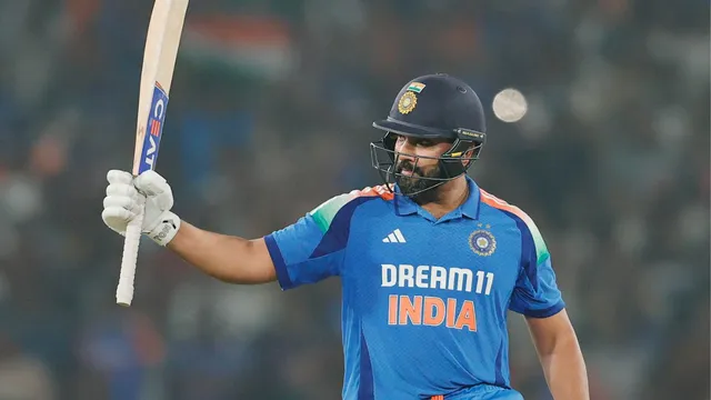 Rohit Sharma hits century, indian cricket team captain 