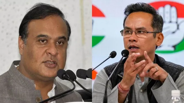 हिमंत बिस्वा सरमा ने कहा गौरव गोगोई और उनकी पत्नी के पाकिस्तान कनेक्शन की जांच हो, गोगोई ने सरमा पर पलटवार किया।
