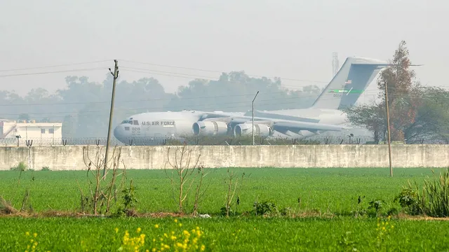 C17 Plane in Amritsar