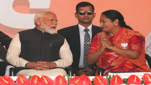 Narendra Modi & Rekha Gupta