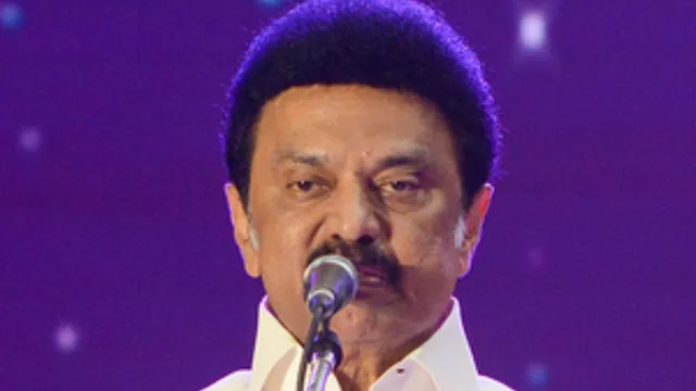 M K Stalin