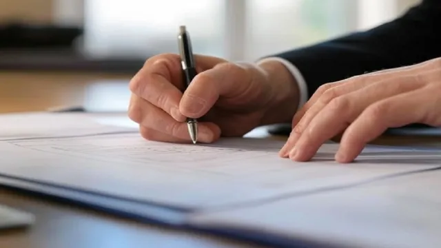 Signing Paper