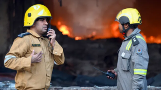 Fire Caught Fire At M P 