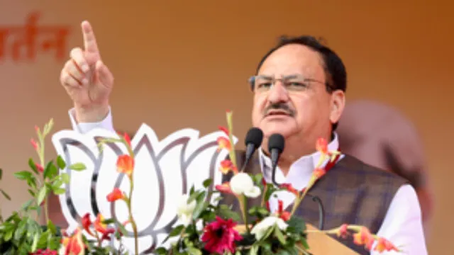 J P Nadda bjp chief