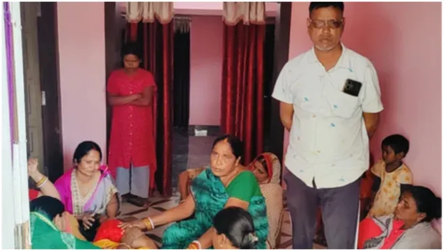 गैंगस्टर अमन साव उर्फ अमन साहू का परिवार 