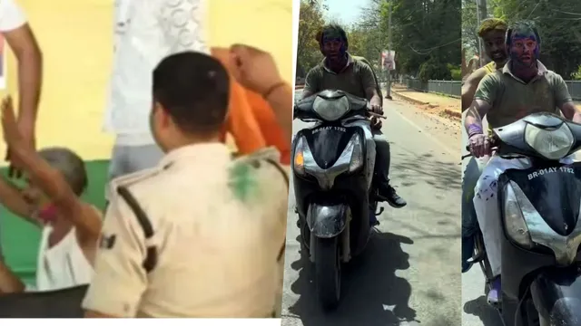 tej pratap yadav news, bihar news, constable gets punished, 
