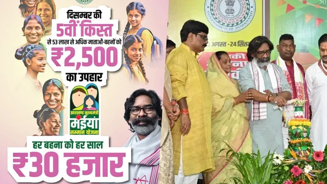 मईयां सम्मान, मईयां सम्मान किस्त, झारखंड समाचार, हेमंत सोरेन, राशन कार्ड के बिना मईयां सम्मान नहीं, 