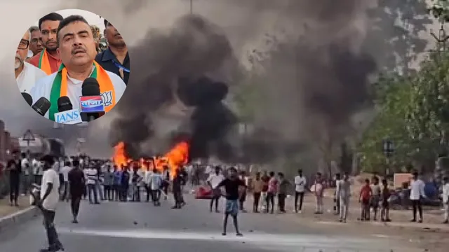 waqf protests in bengal, murshidabad violence, west bengal waqf violence, murshidabad waqf protests, Waqf protests in Murshidabad, Murshidabad internet suspended, waqf amendment bill