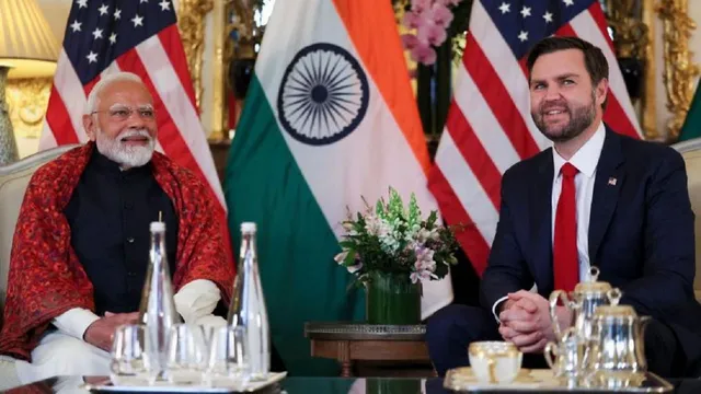 JD Vance and PM Modi