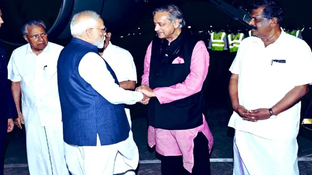 Shashi Tharoor, PM Narendra Modi