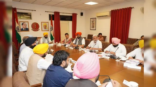 Bhagwant Mann, Punjab Government, Anti-Drone System, Border Security, Farishtey Scheme, Free Treatment, Terror Attack, Road Accident, Emergency Response, Cabinet Meeting,