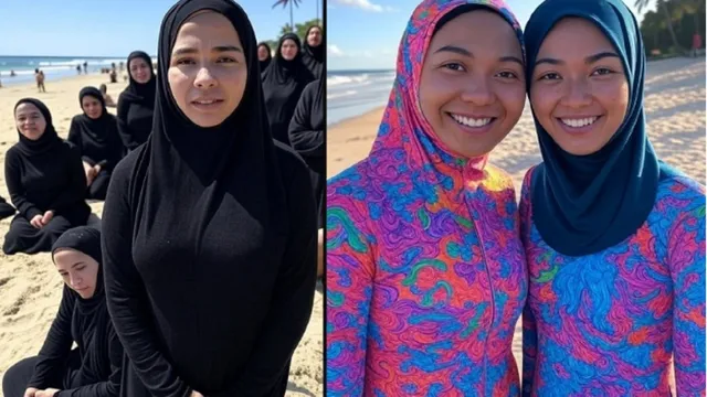 syria interim government women dress code burkinis in public beaches 