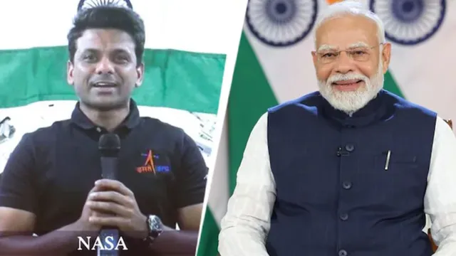 modi intract shubhanshu, shubhanshu shukla, narendra modi, iss, international space station, indian air force, PM Modi Shubhanshu Shukla ISS, national aeronautics and space administration