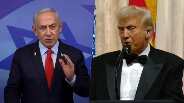 DONALD TRUMP FAVOURS BENJAMIN NETNYAHU AGAIN TOLD BIBI KO JANE DO
