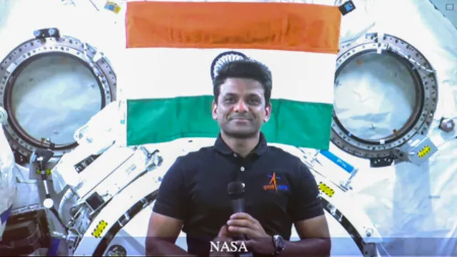 shubahnshu shukla speak in farewell speech of axiom mission bharat abhi bhi sare jahan se achha