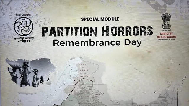ncert partition horrors,  ncert modules,  ncert, congress,
