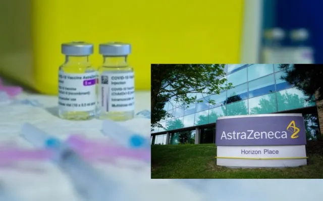 What is the rare side effect 'TTS', what are its symptoms which are related to AstraZeneca's Covid-19 vaccine?