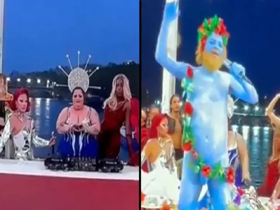 ओलंपिक 2024 के उद्घाटन समारोह में यीशु के 'लास्ट सपर' के नकल वाली परफॉर्मेंस पर छिड़ा विवाद