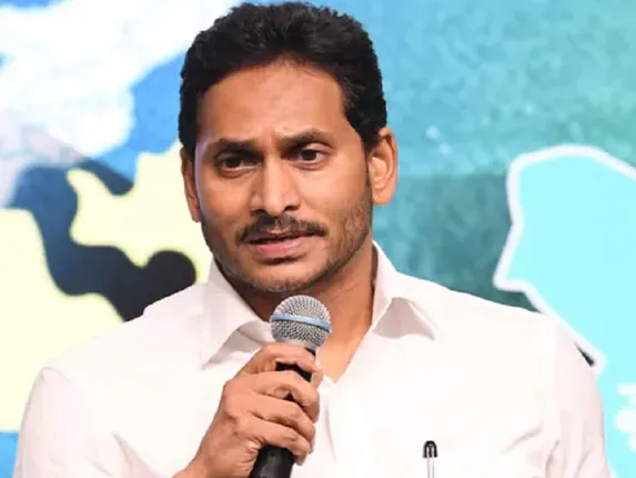 Former Chief Minister of Andhra Pradesh and YSR Congress Party Chief Jagan Mohan Reddy (file photo)
