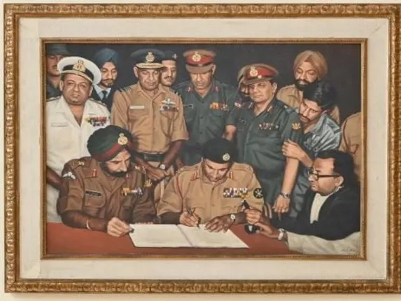 1971 युद्ध की तस्वीर को सेना प्रमुख के लाउंज से हटाने पर विवाद, सेना ने क्या कहा?
