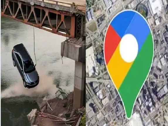 Bareilly: 3 killed after as Google Maps leads their car to unfinished flyover (AI Photo)