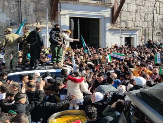 Damascus Umayyad mosque stampede kills four people (Photo- X)