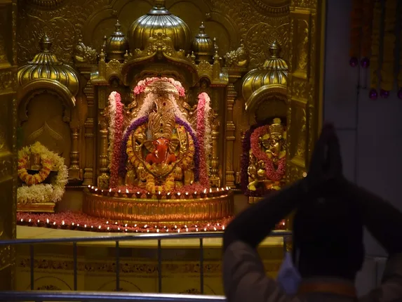 Mumbai's Siddhivinayak Temple (Photo- IANS)
