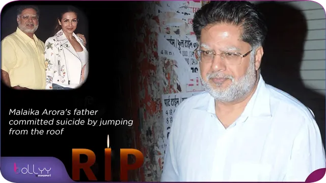 Malaika Arora's father committed suicide by jumping from the roof