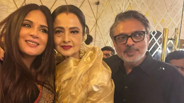 Emotional Moment Rekha Hugs Richa Chadha, Tears Flow
