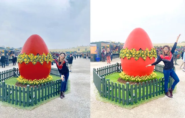 Urvashi Rautela Celebrates Easter In Leeds, London