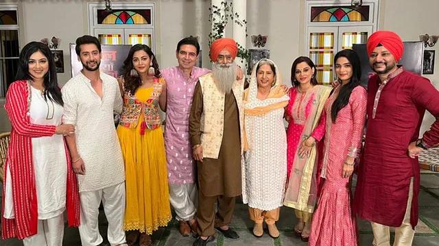 Cast of Sony SAB's Dil Diyaan Gallaan celebrating Baisakhi