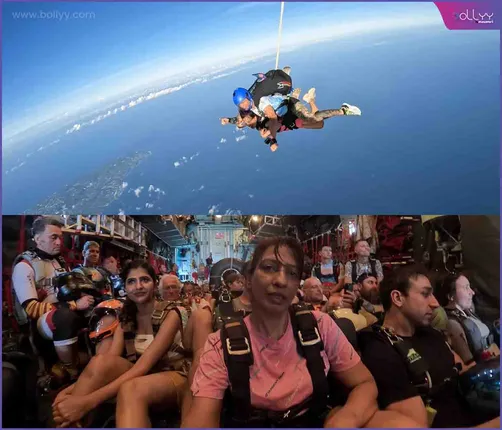 Hunterrr film actress Hansa Singh ticks off Skydiving from her bucket list