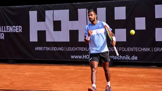 Tennis: India’s Sumit Nagal wins Heilbronn Neckarcup Challenger in Germany  