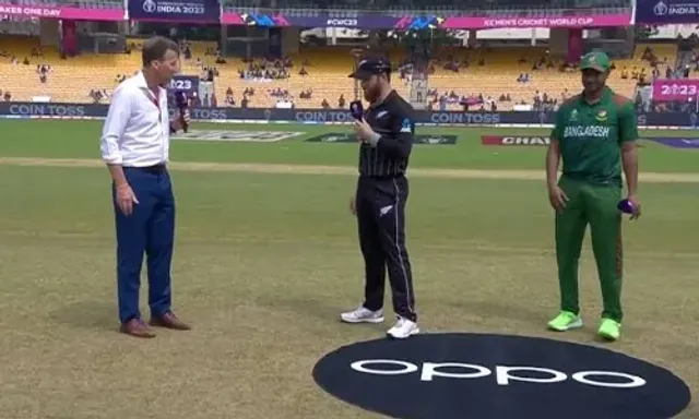 ICC Cricket World Cup: New Zealand wins the toss and elects to field against Bangladesh