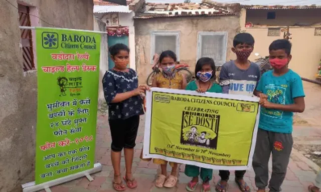 Baroda Citizens Council celebrated "Childline Se Dosti Week"