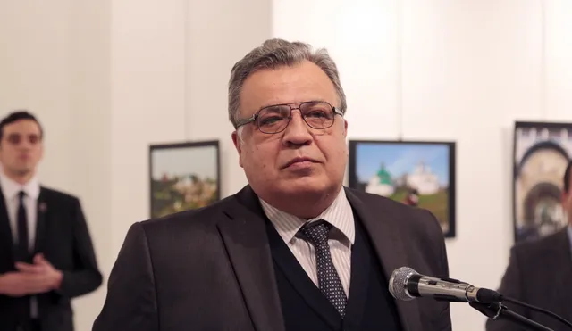 Russian Ambassador to Turkey shot dead