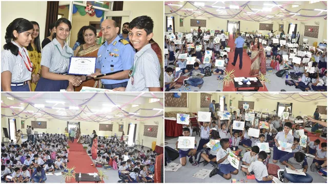 School children connect with Indian Navy through art