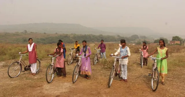 You can gift a cycle and help change a girl's life and with it, empower her village too