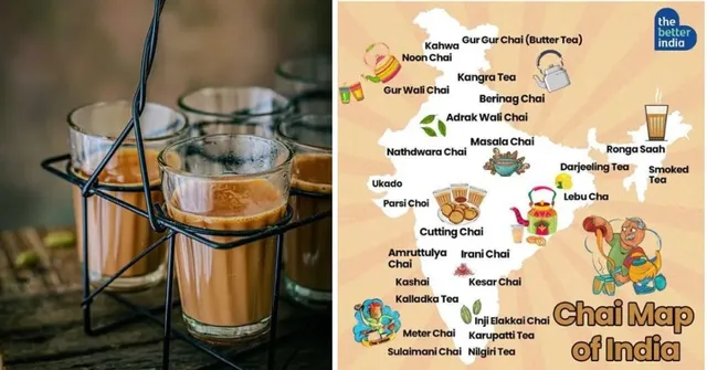 Indian chai map