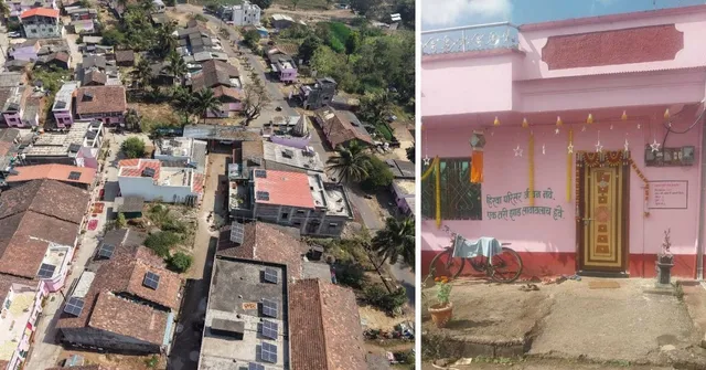 solar-powered village Maharashtra