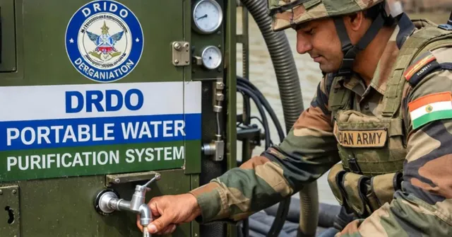 DRDO Portable water system