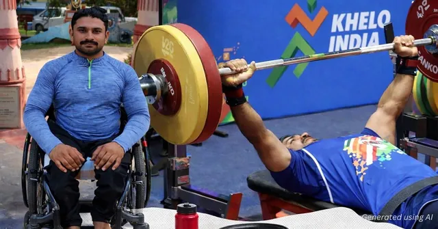 “I want to win a gold for India. I am working hard towards that goal," says Mayabhai Bhammar.